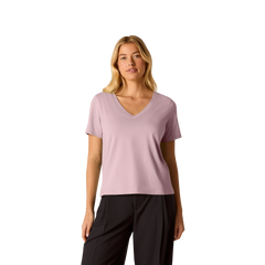 Women's Pima Cotton V-Neck T-Shirt 3-Pack
