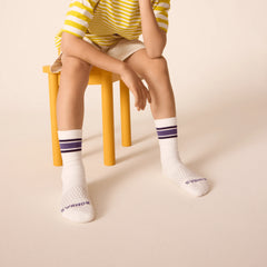Youth Vintage Stripes Calf Sock 8-Pack
