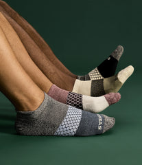 Men's Tri-Block Ankle Sock