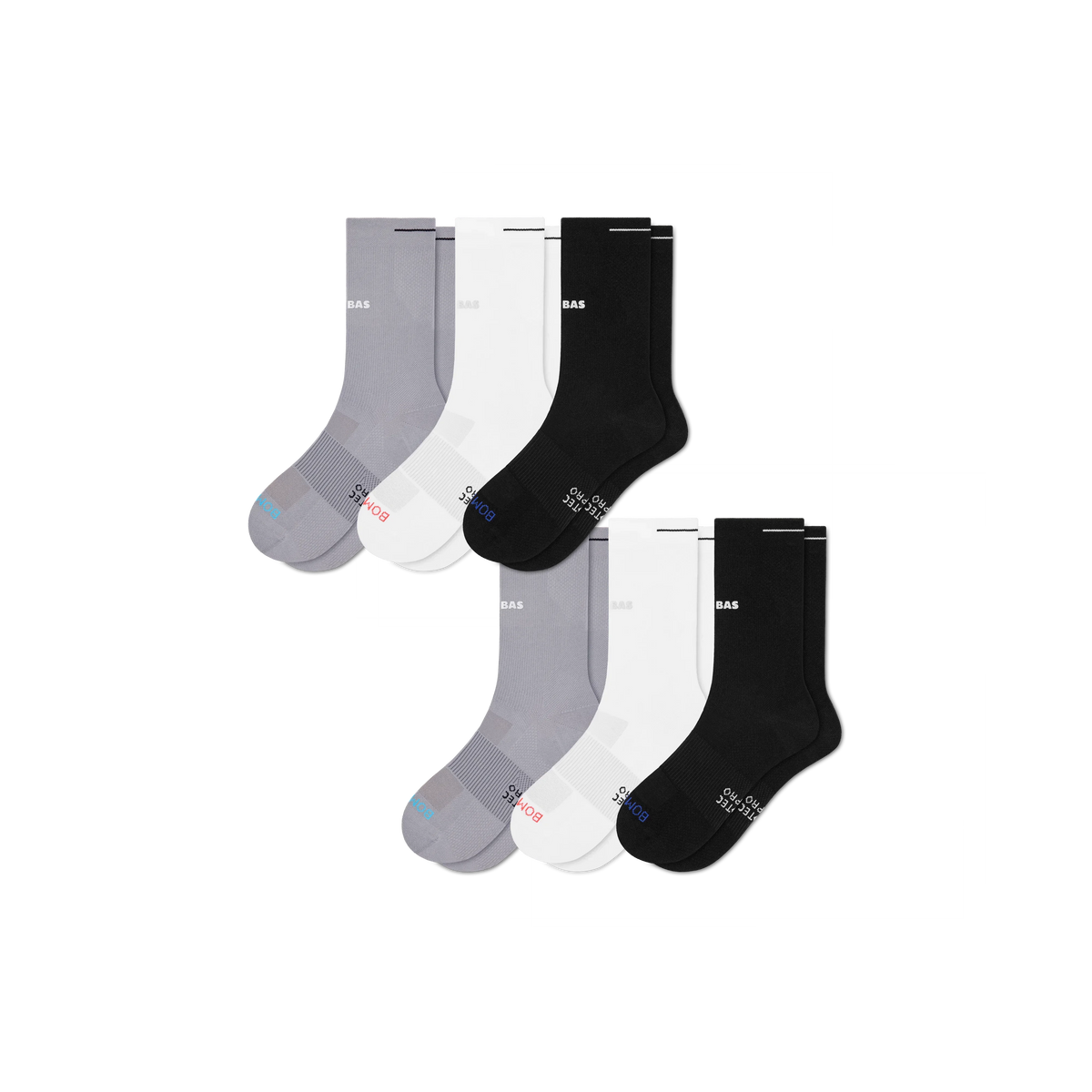 Men's RunPro Half Calf Sock 6-Pack